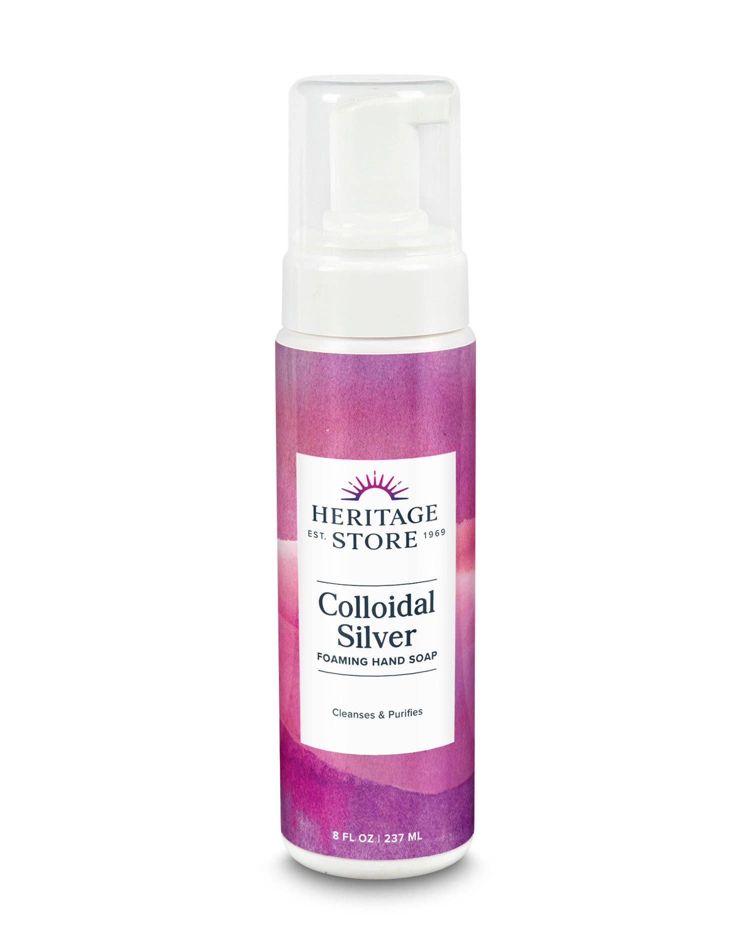 Colloidal Silver Liquid Soap - Unscented 8 oz