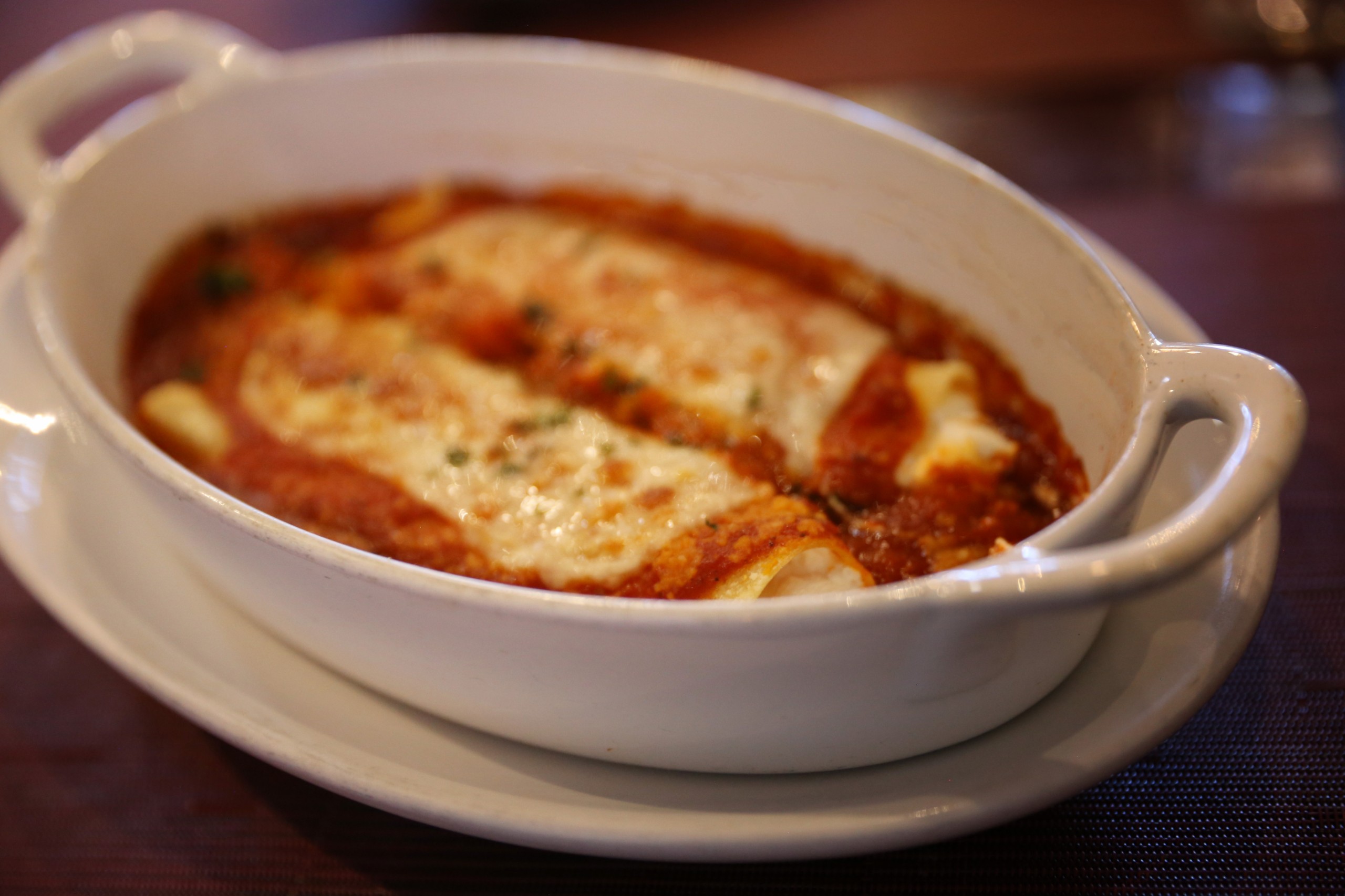 Manicotti Al Forno - Express Lunch