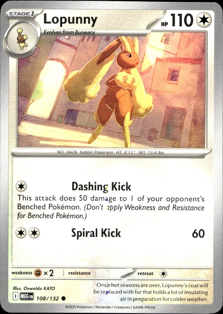 Lopunny - ME01 108/132
