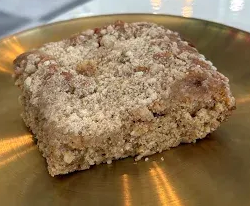 Cinnamon Crumble Cake at BubbleBrew
