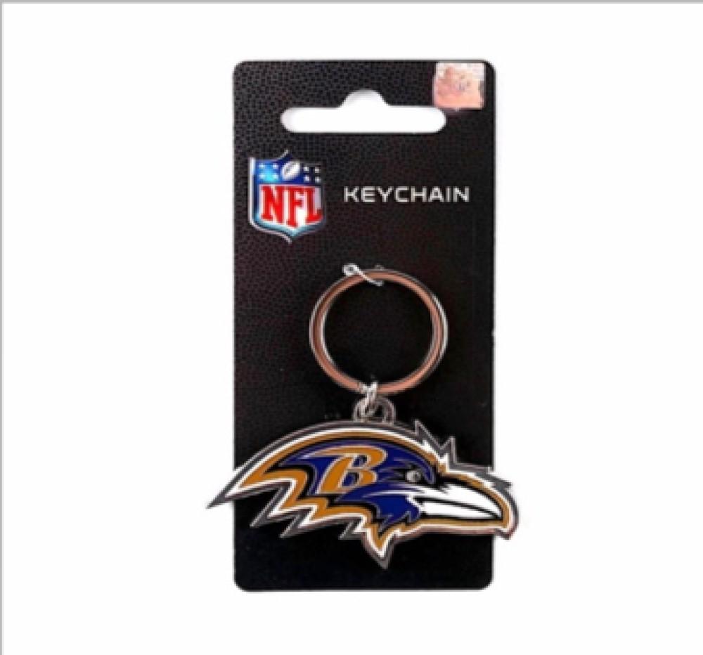 Baltimore Ravens Large Premium Keychain