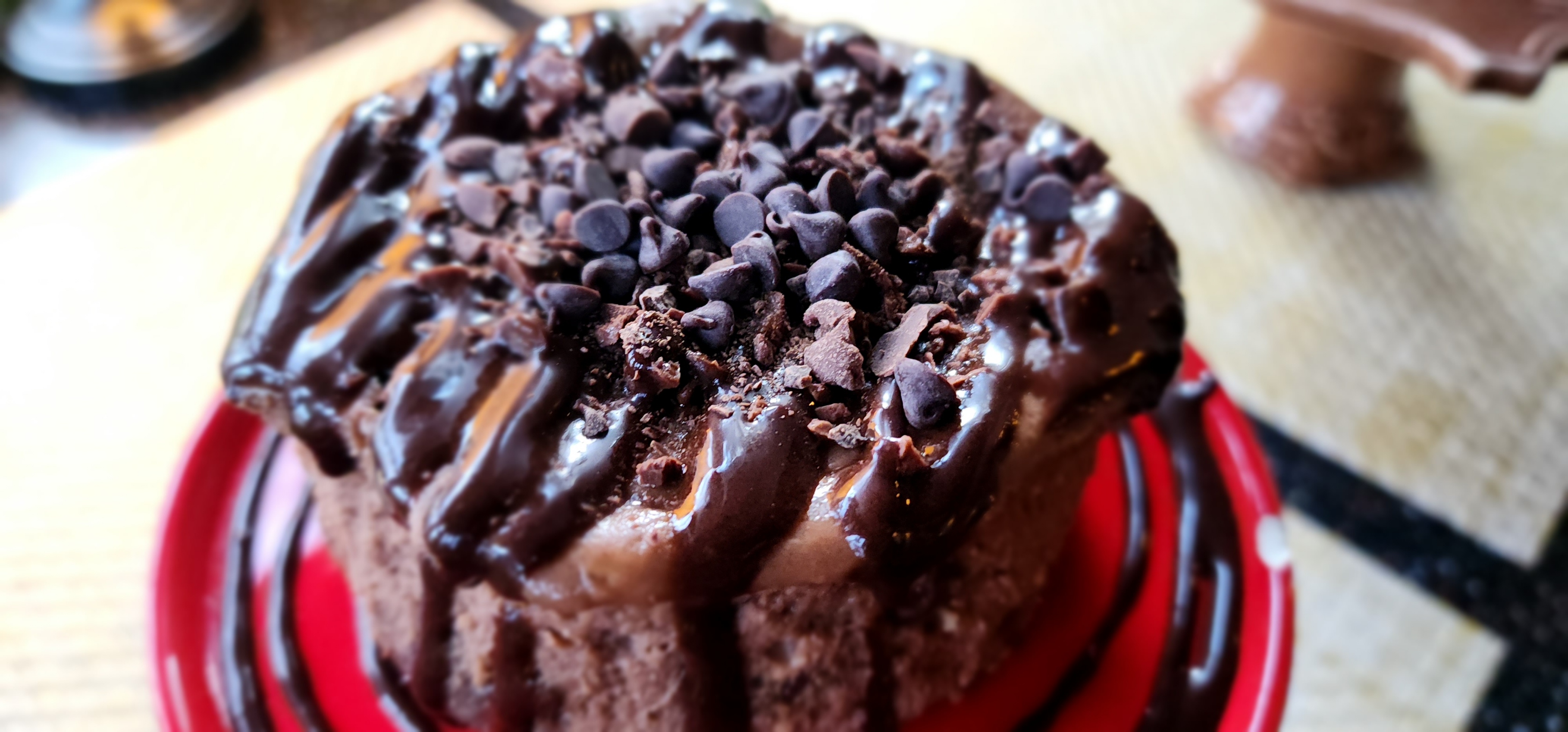 Triple Chocolate Chunk Cheesecake