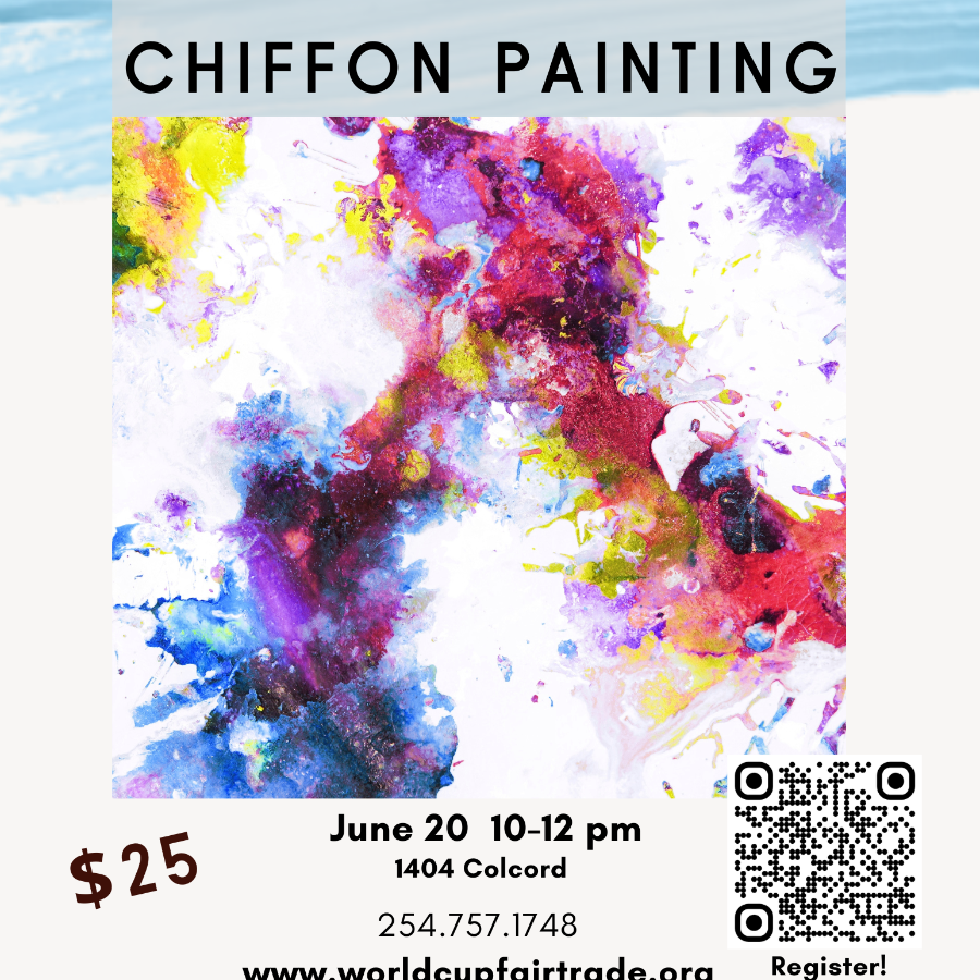 Fair Trade Workshop: Chiffon Painting