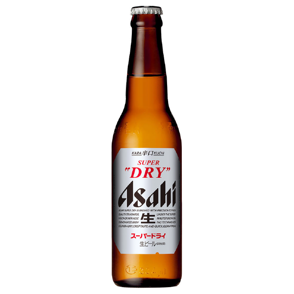 アサヒスーパードライ(瓶334ml)
