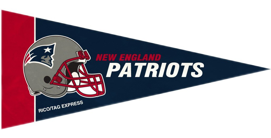 New England Patriots 8 Piece Mini Pennants Set