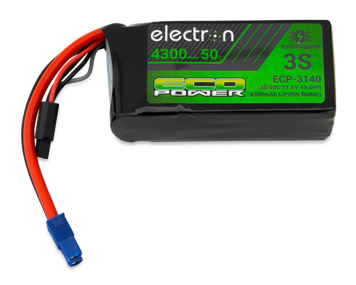Ecopower "Electron" 3S 50C Intelligent HV Lipo Battery w/EC3 Connector