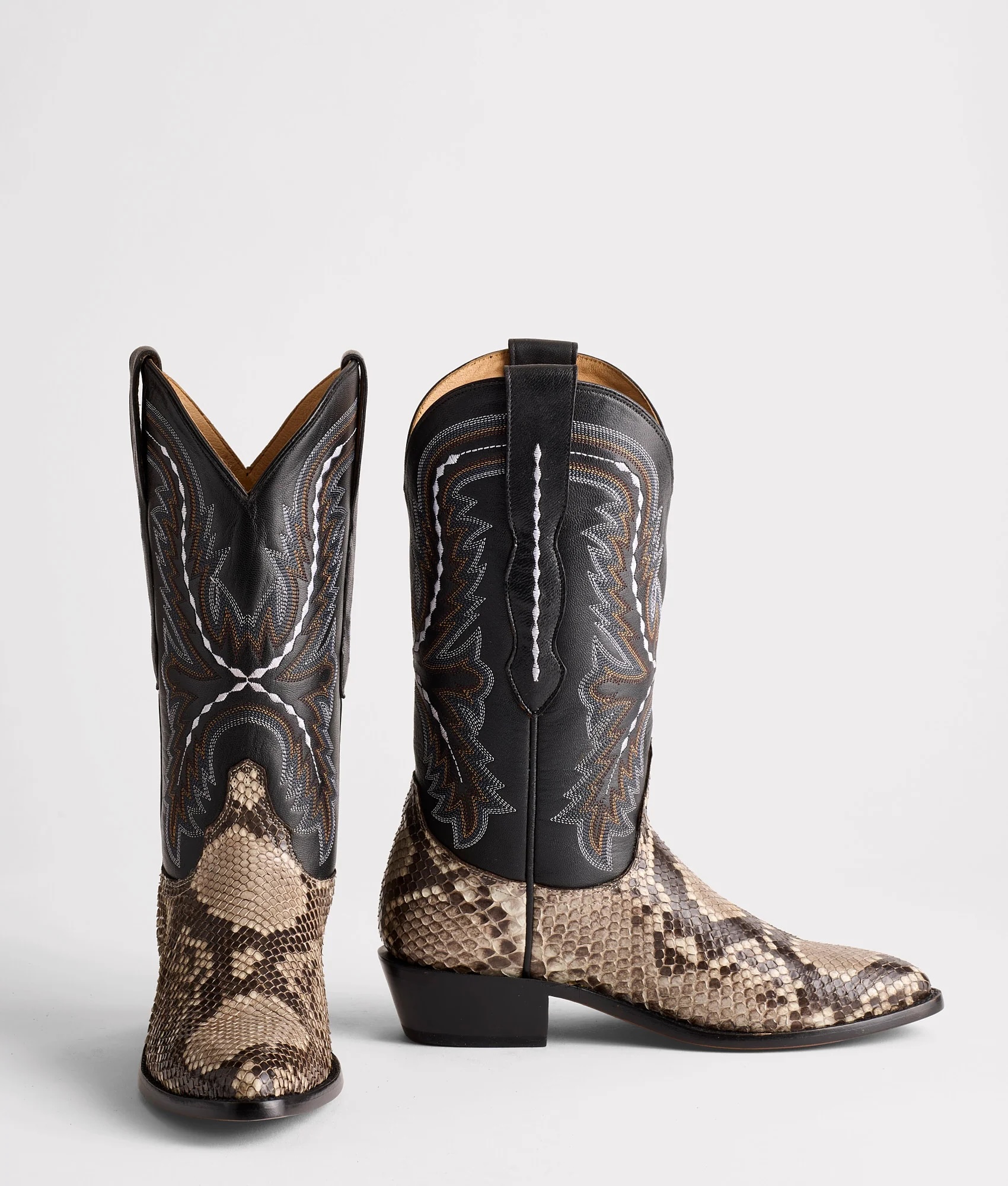 Lucchese Boots Stella - Black/White