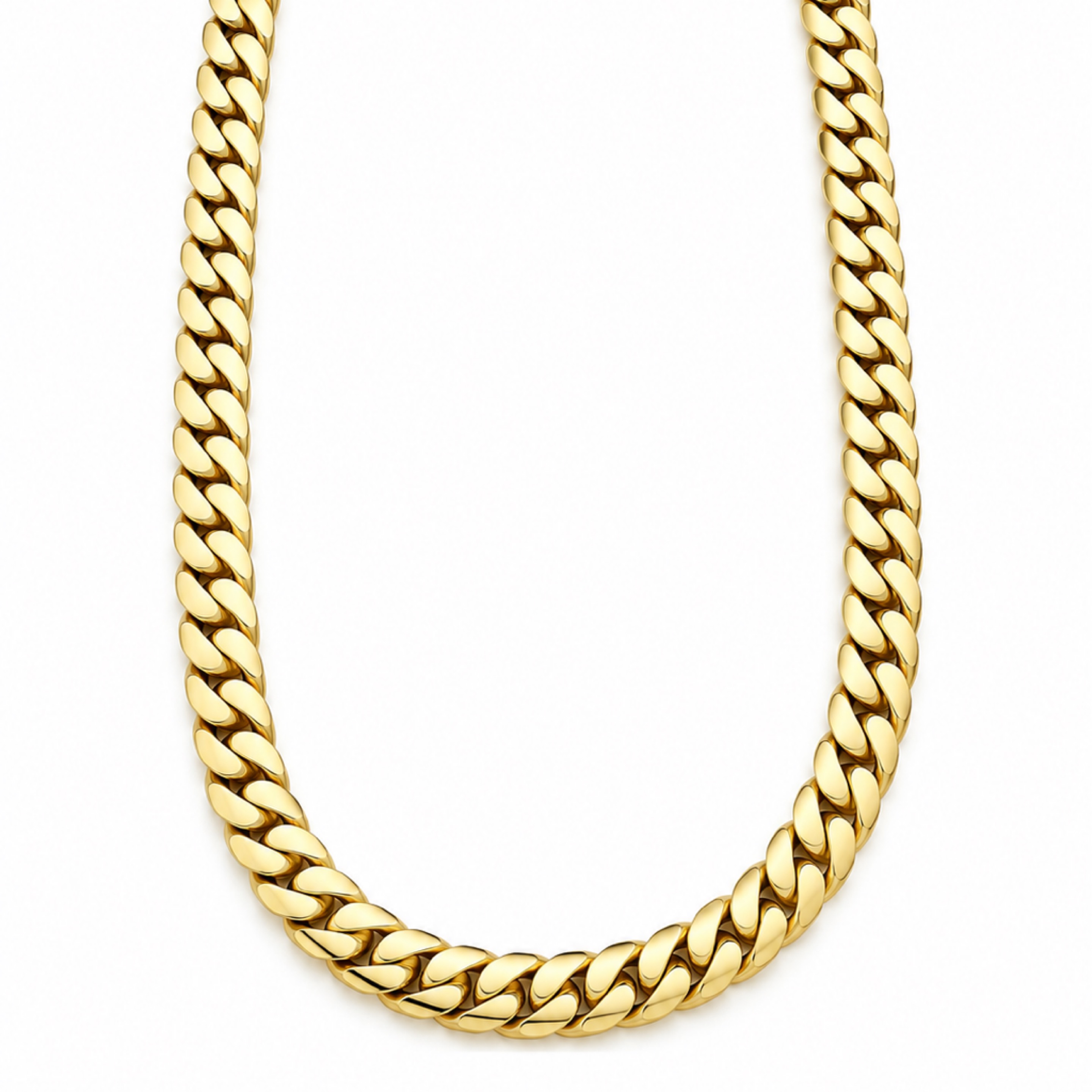 24” Monaco Gold Cuban 10mm