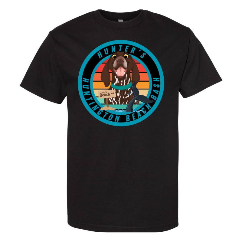 Hunter's Huntington Beach Bash Black Shirt