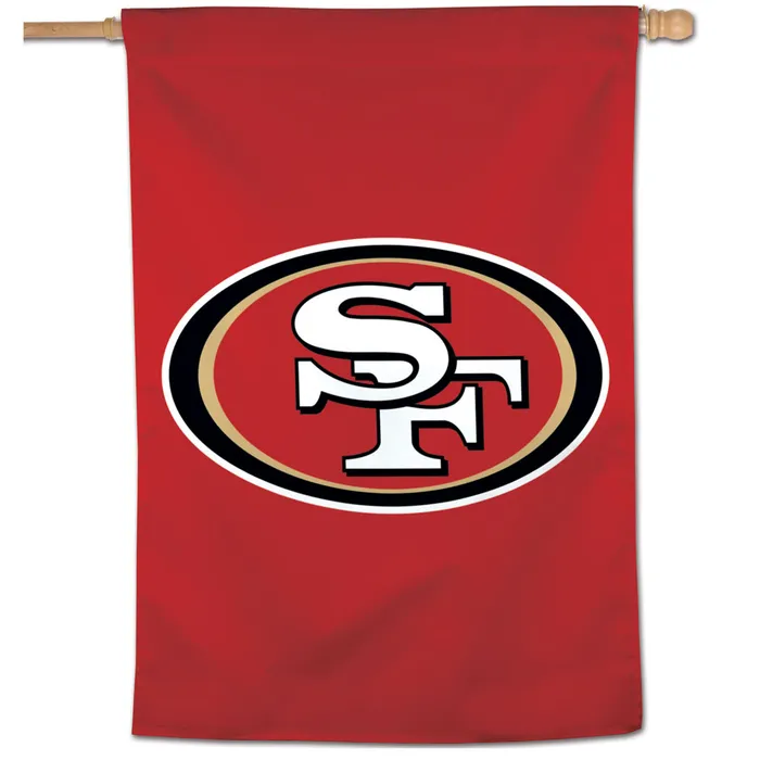 San Francisco 49ers Primary Logo Vertical Banner 28x40"