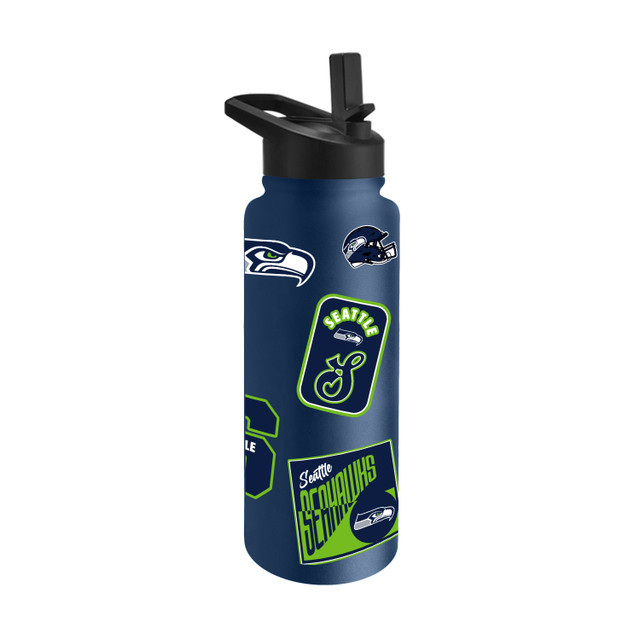 Seattle Seahawks Dreamweave Quencher Stainless Steel Bottle 34oz