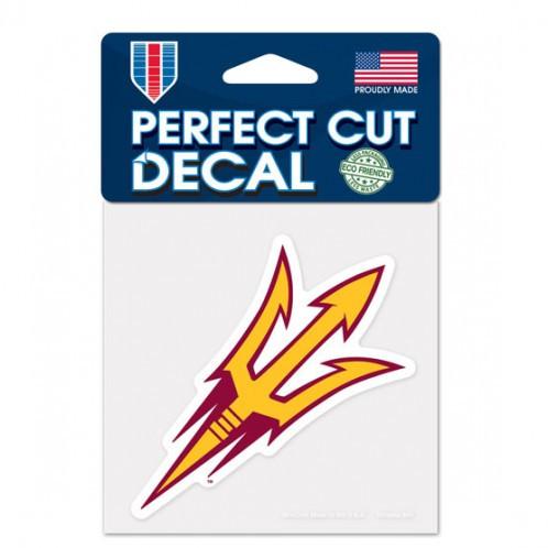 Arizona State Sun Devils Perfect Cut Decal 4x4"