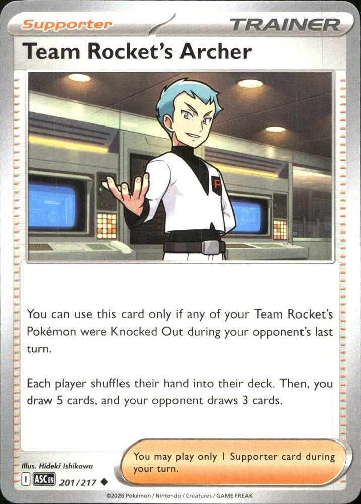 Team Rocket's Archer - ME02.5 201/217