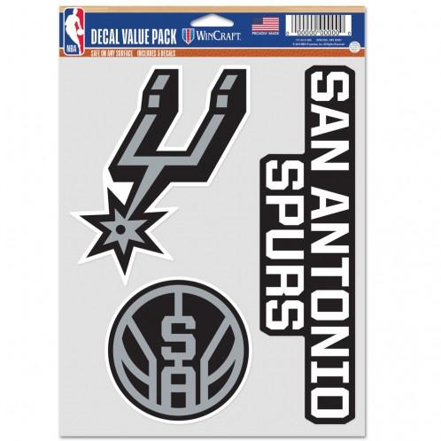San Antonio Spurs Multi Use 3 Pack Fan Decals
