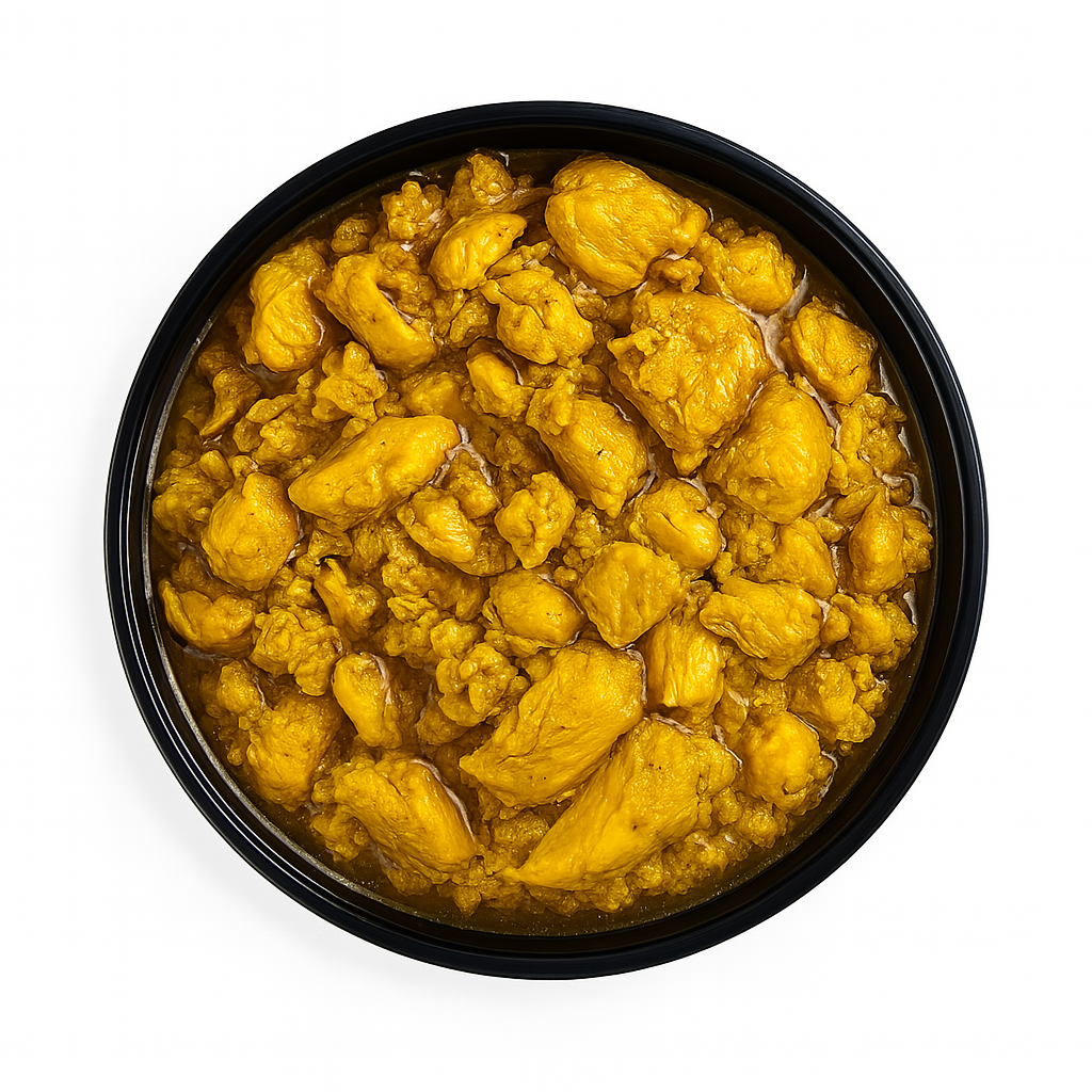 BONELESS CURRY CHICKEN BY THE OZ