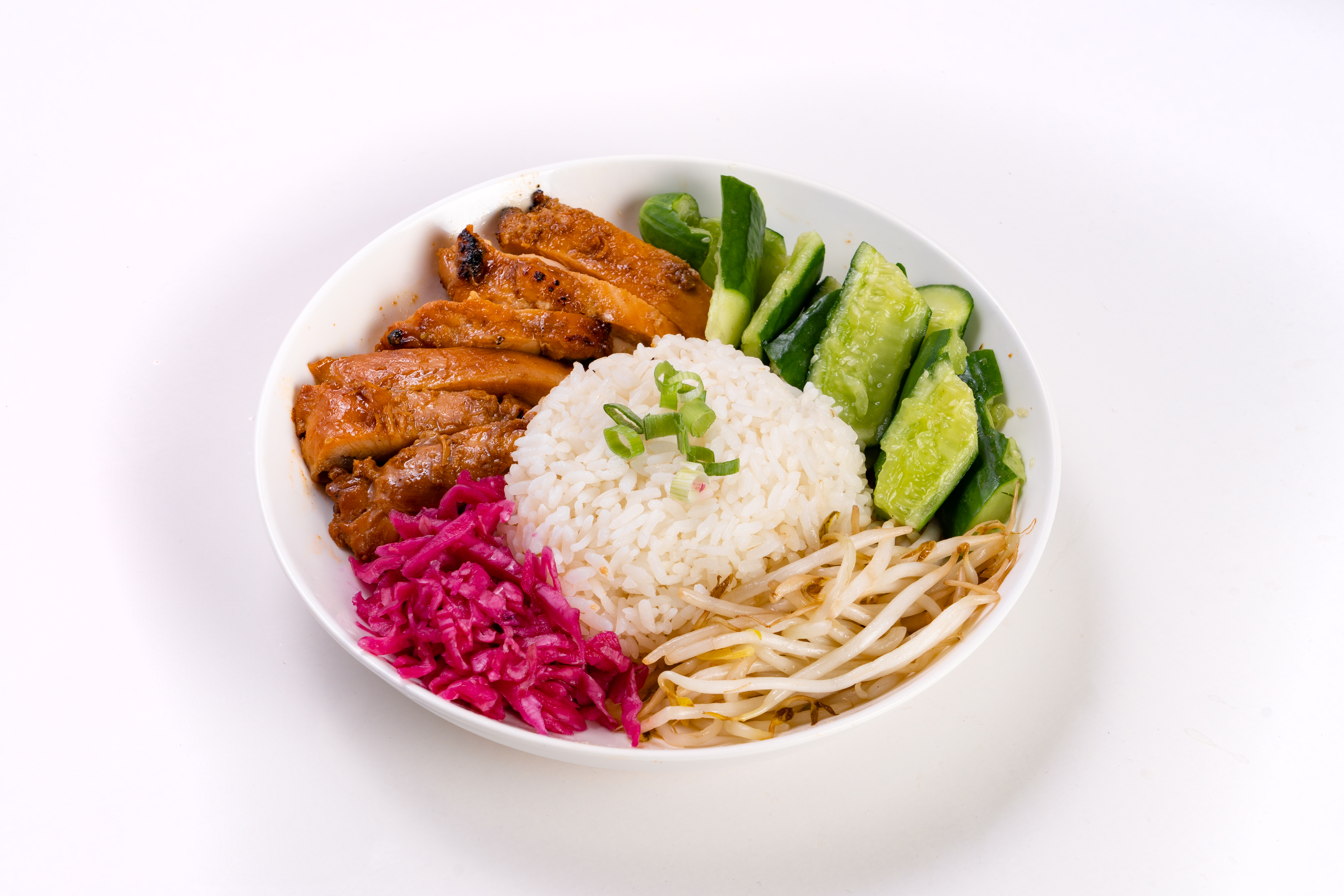 cantonese bbq chicken over rice