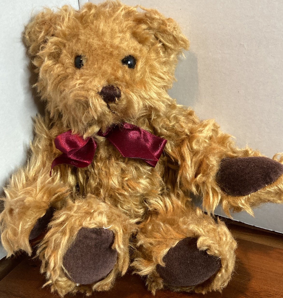 Vintage Russ Berrie GREGORY Teddy Bear Plush Soft Toy 8"