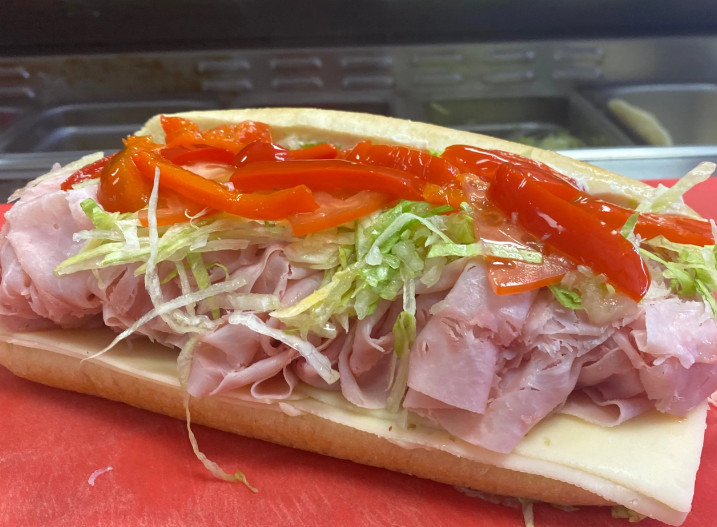 Honey ham sub sandwich — Town Hero Subs, Lantana FL