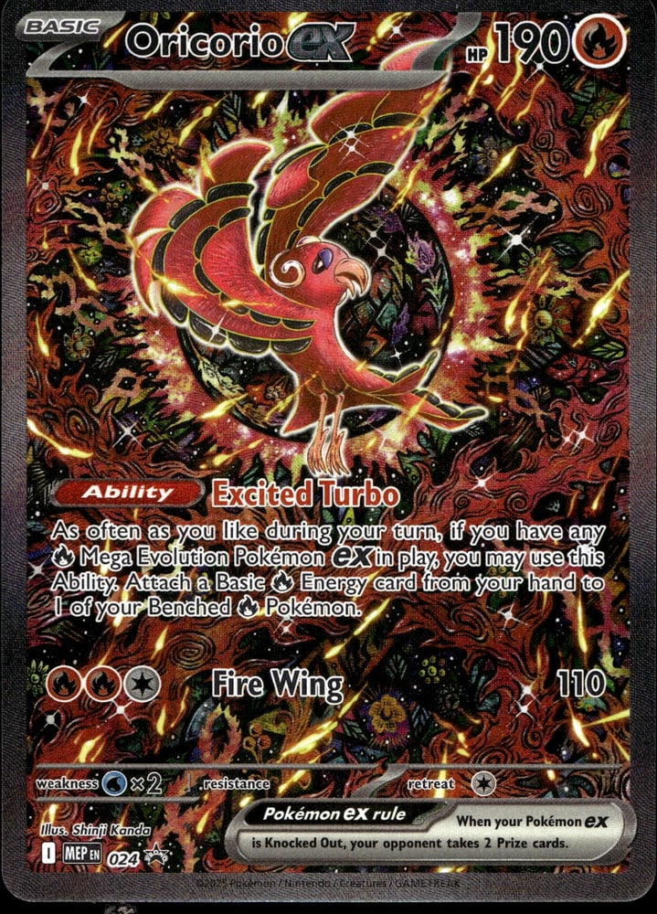 Oricorio ex - MEP 24