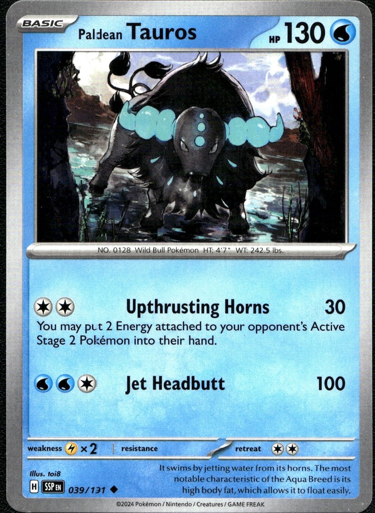 Paldean Tauros - SV08 39/191