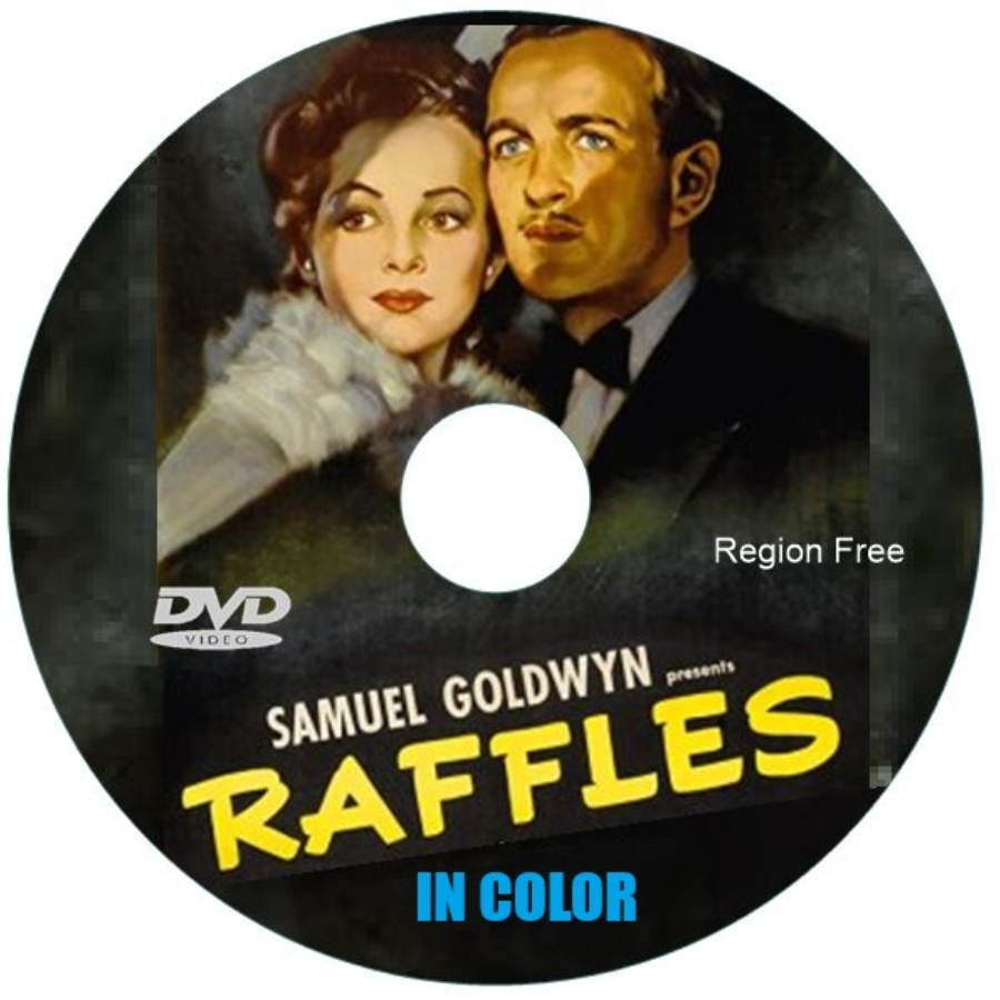 RAFFLES. David Niven. IN COLOR, DVD