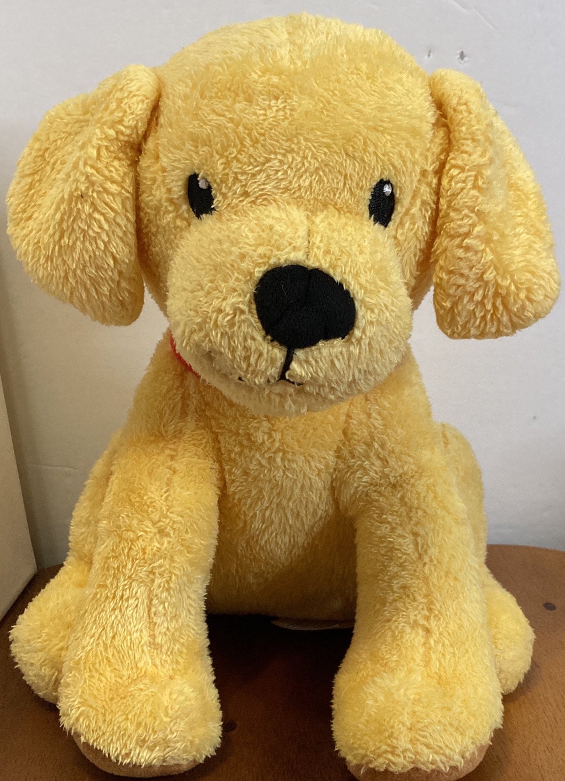KOHLβS CARES Biscuit -Yellow Puppy with Red Collar
