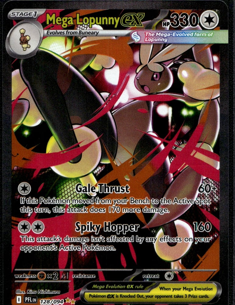 Mega Lopunny ex - ME02 128/94