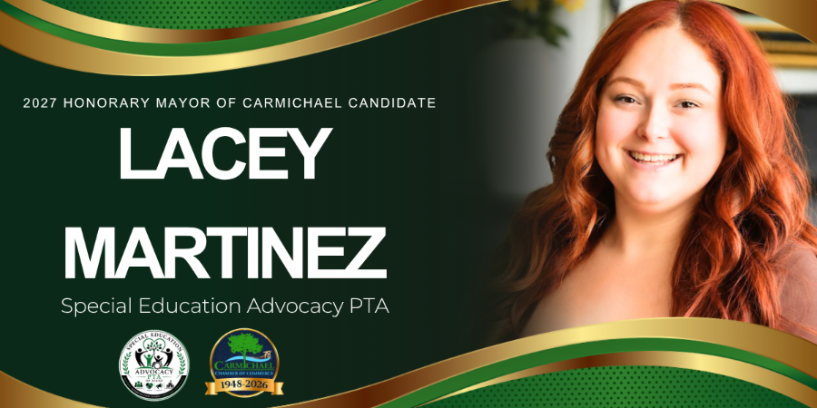 Support Lacey Martinez for 2027 Honorary Mayor of Carmichael