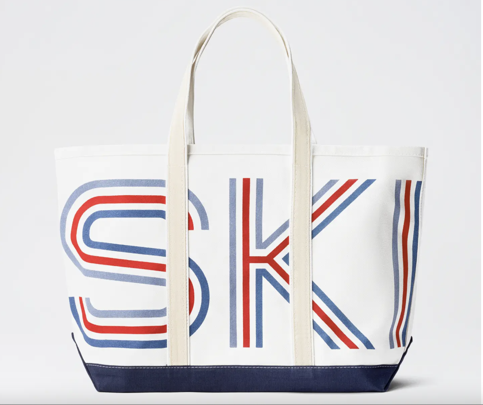 Retro Ski Tote by Crab & Cleek