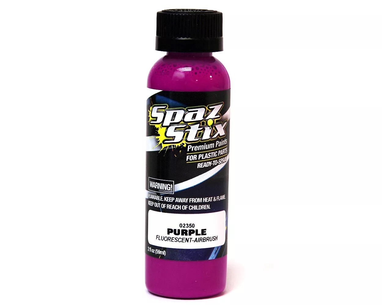 Purple Fluorescent Airbrush Paint 2oz 02350