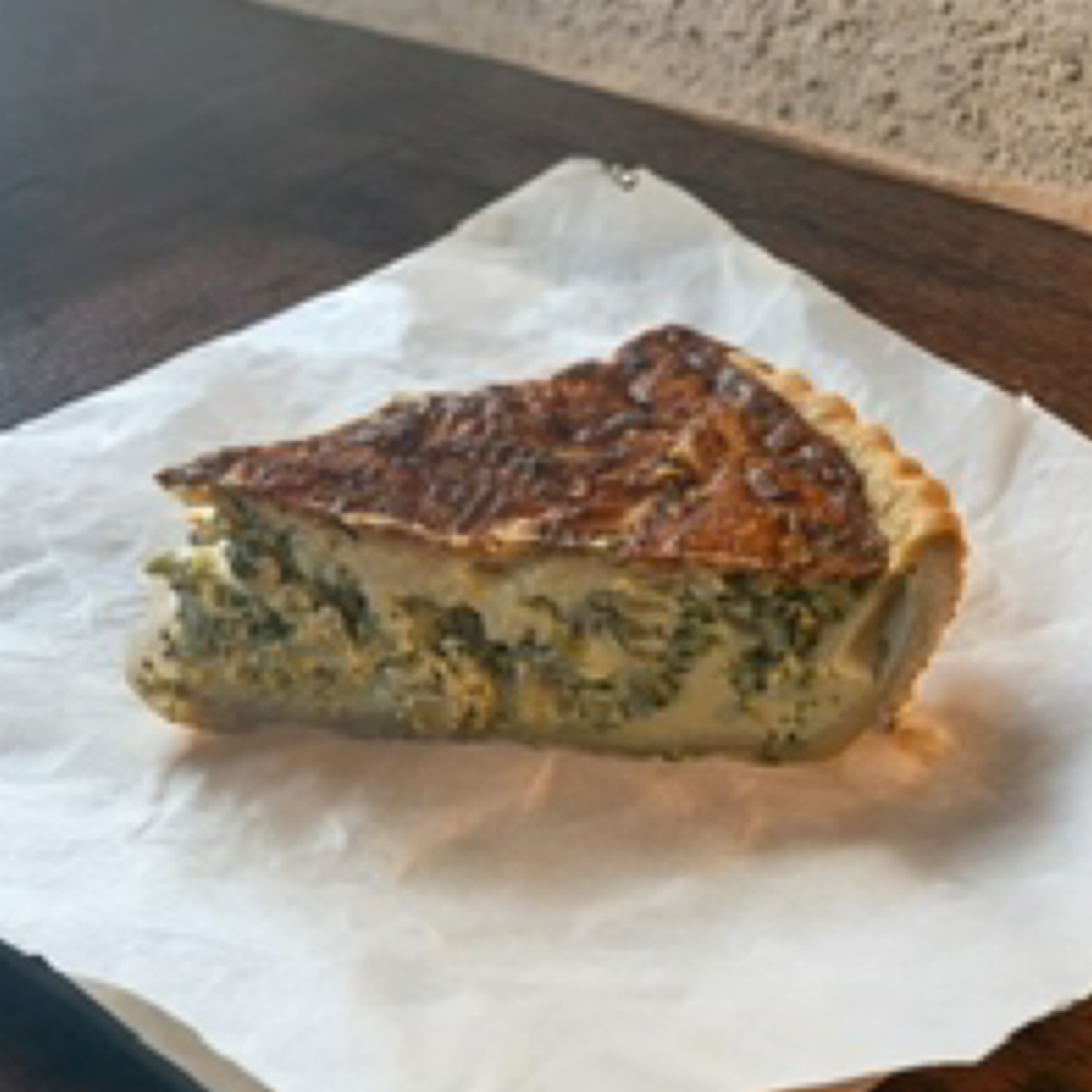 Quiche slice