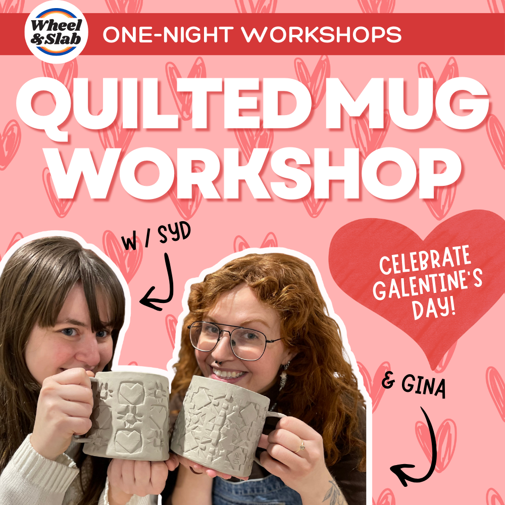 Galentine's Day Quilted Mug Workshop