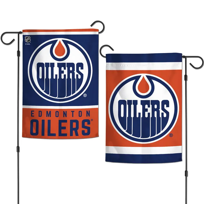 Edmonton Oilers 2-Sided Garden Flag 12.5x18"