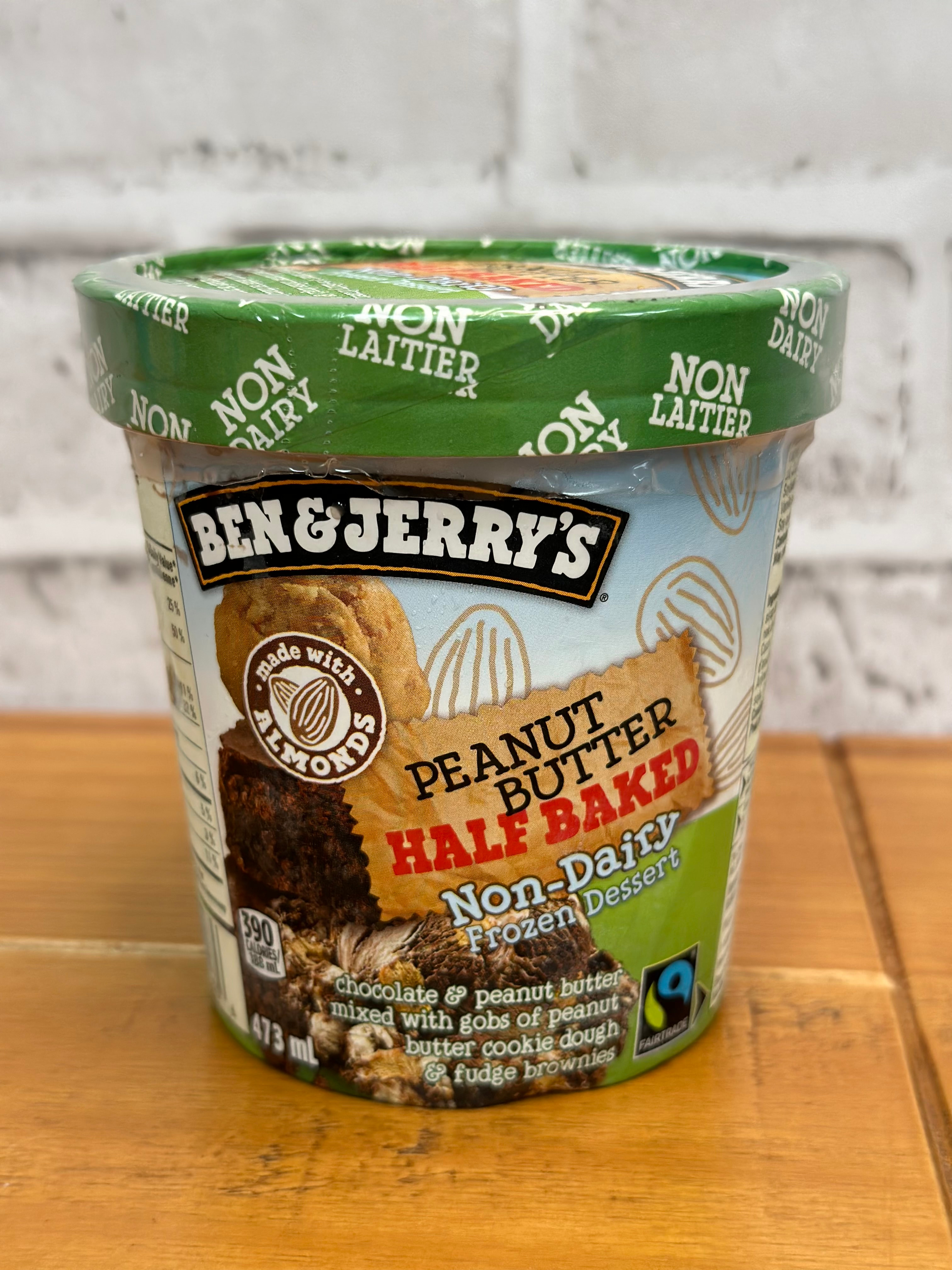 Ben & Jerry's Peanut Butter Half Baked (Vegan)