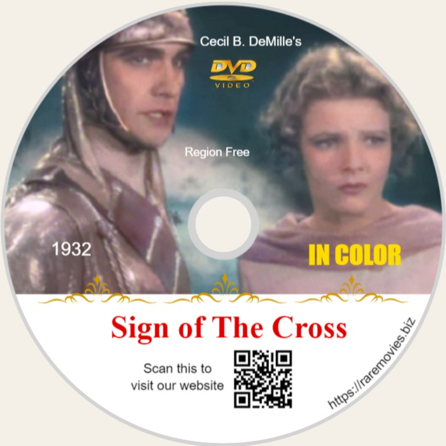 Sign of The Cross (1932) in Color DVD