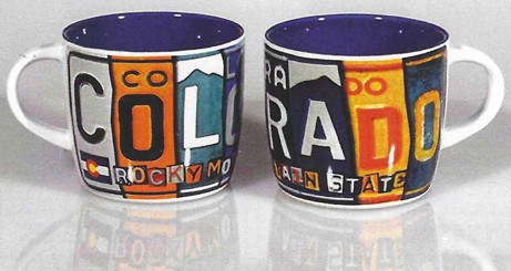 Colorado License Plate Mug