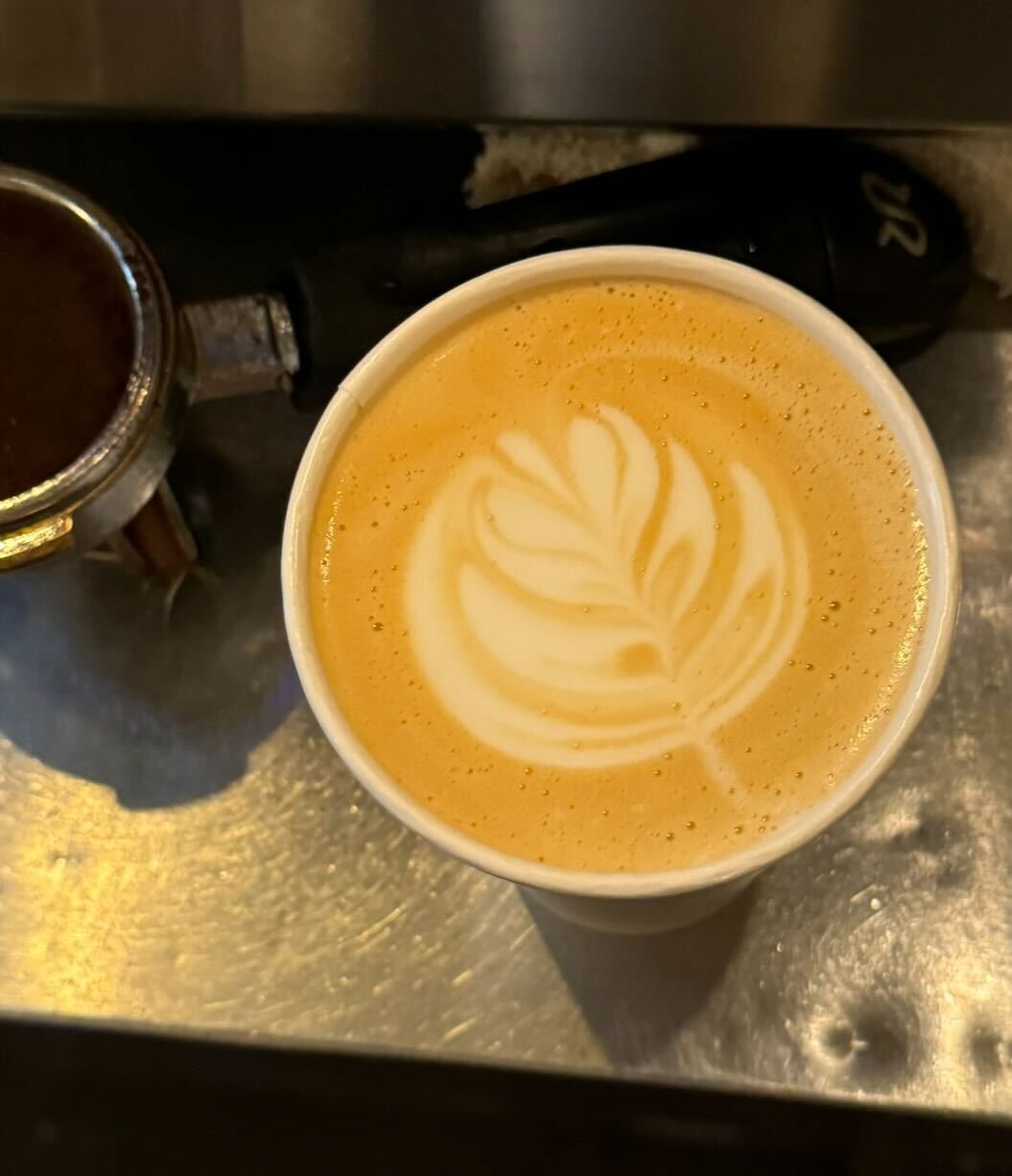 Orange Blizzard Latte