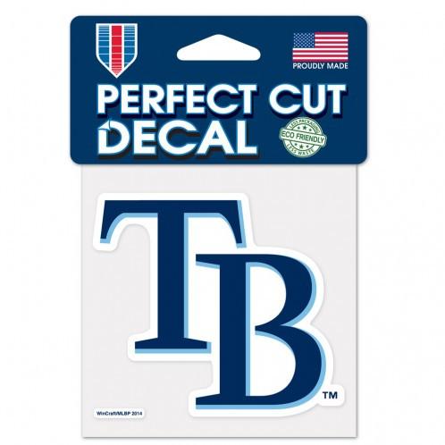 Tampa Bay Rays Perfect Cut Decal 4x4"