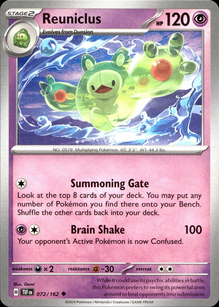 Reuniclus - SV05 72/162