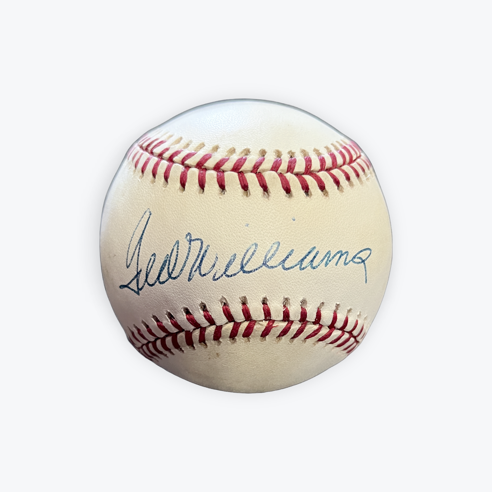 Boston Red Sox Ted Williams Autographed Baseball #302