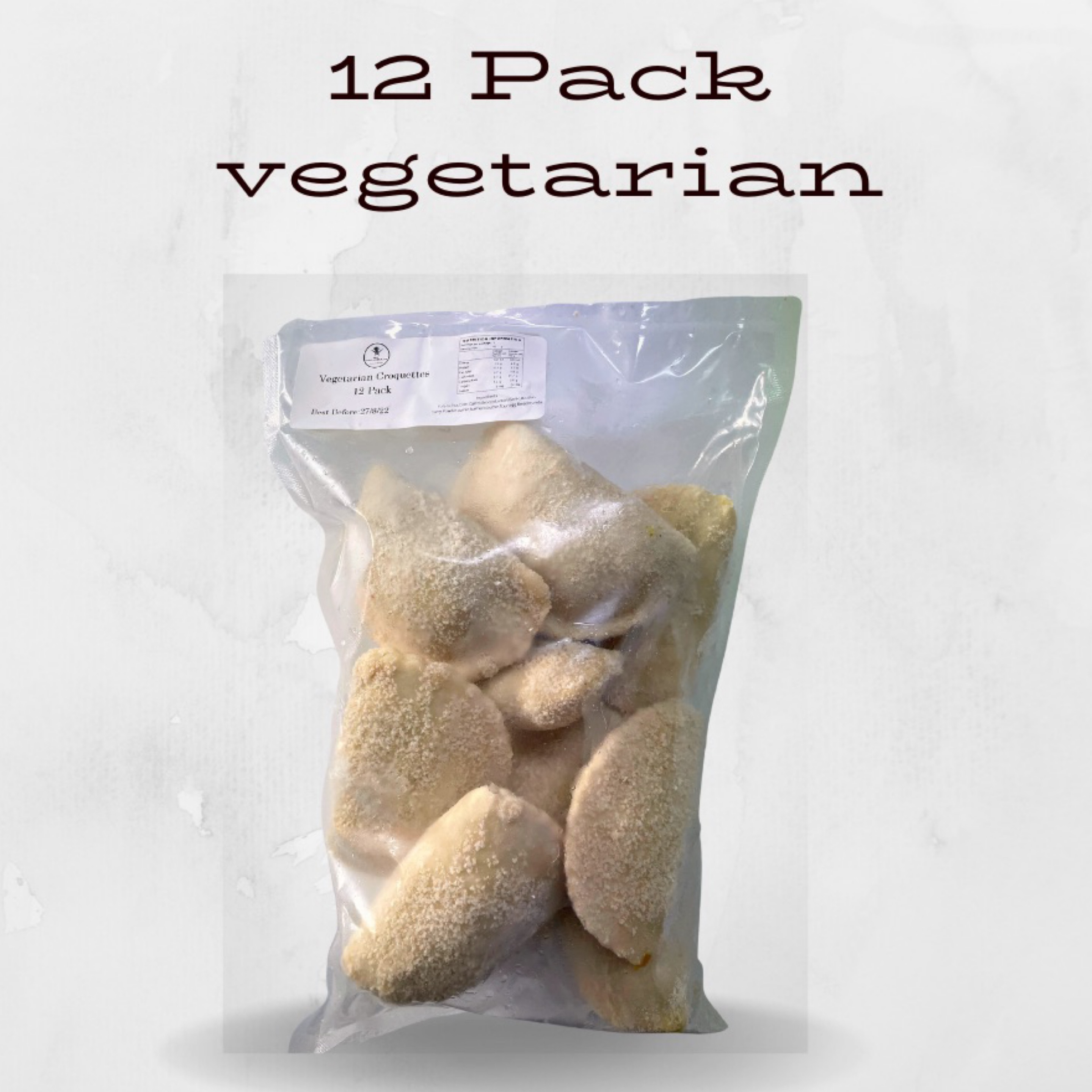 Vegetarian 12 pack frozen