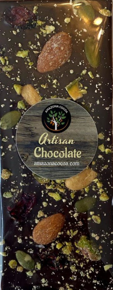 Dark DR Chocolate Fruit and Nut Bar