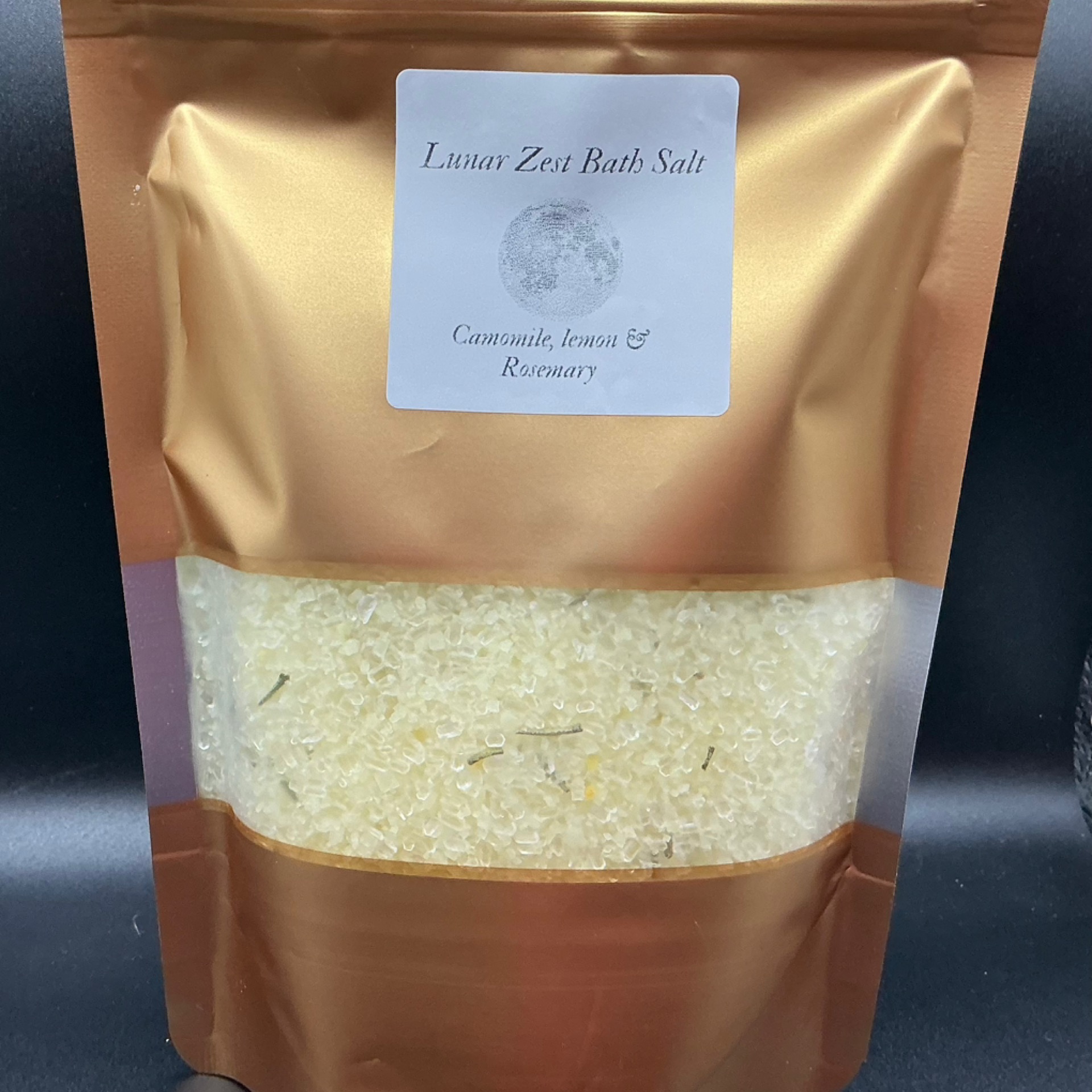 Lunar zest bath salt