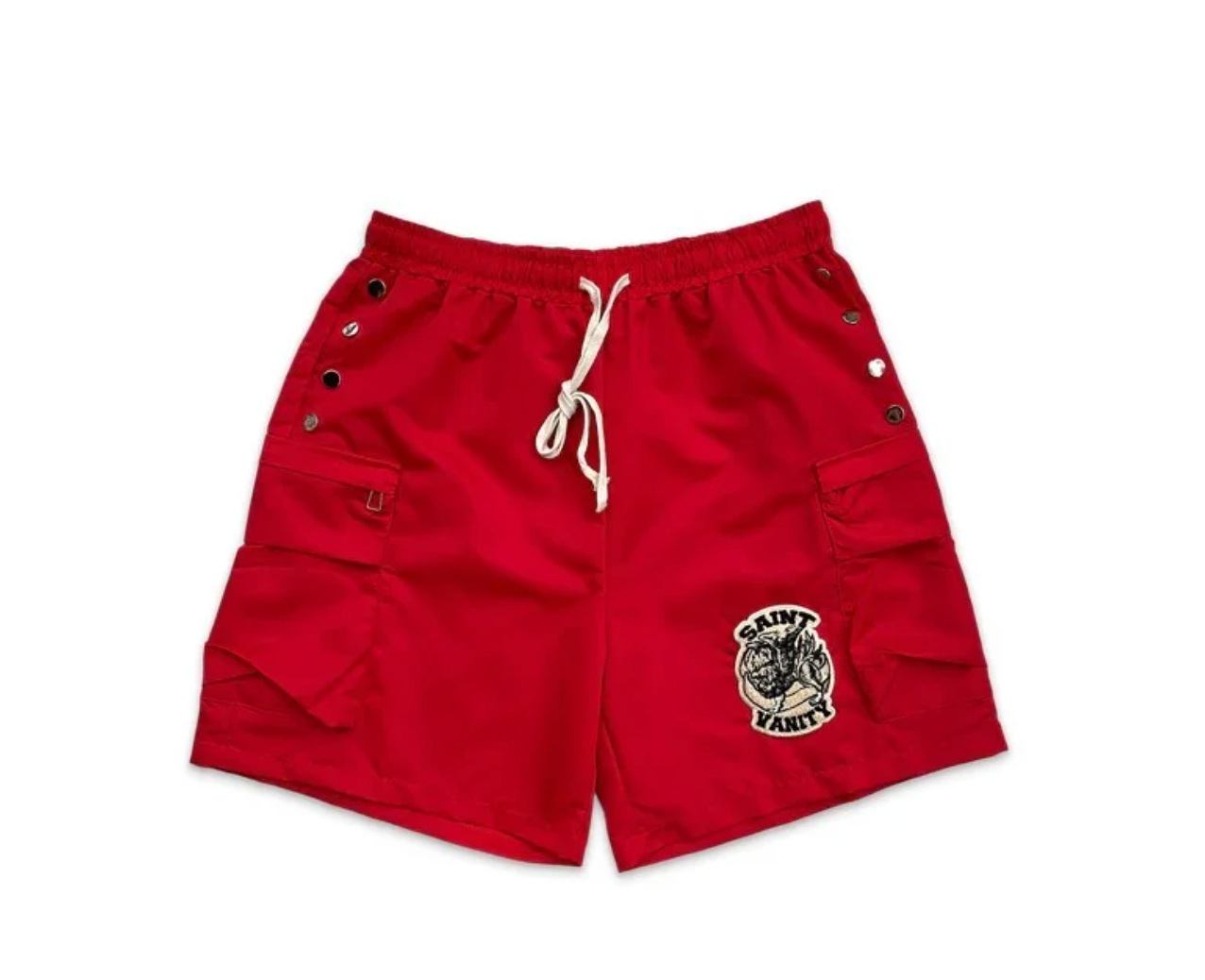 SAINT VANITY ( RED  Nylon Short )
