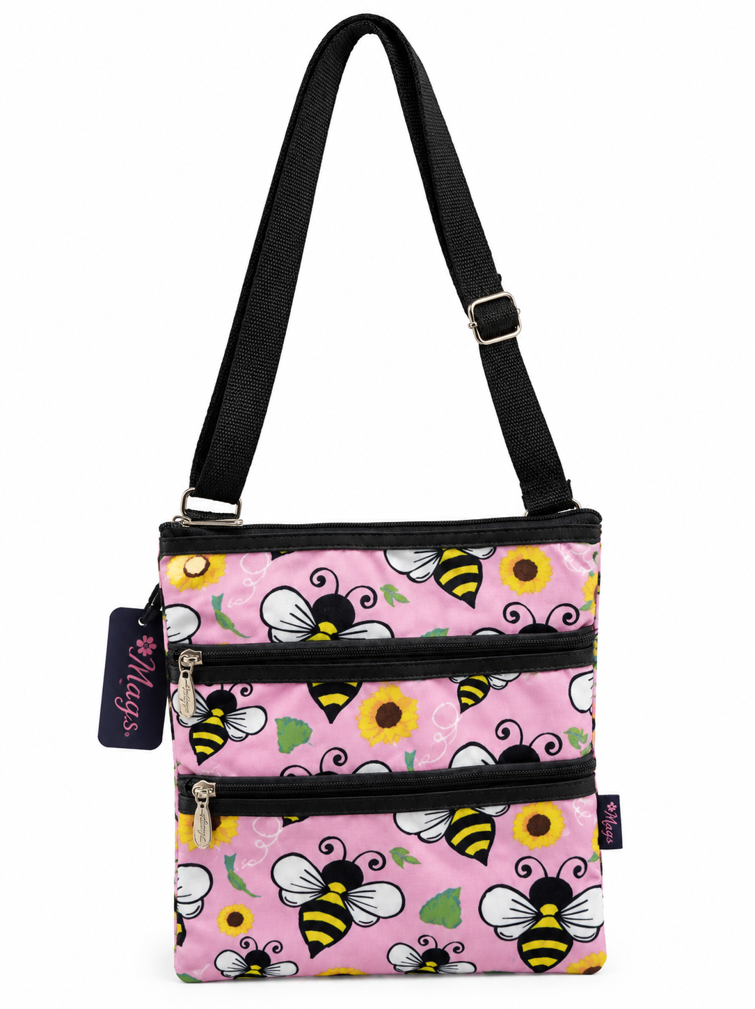 Bee & Sunflower Crossbody Purse