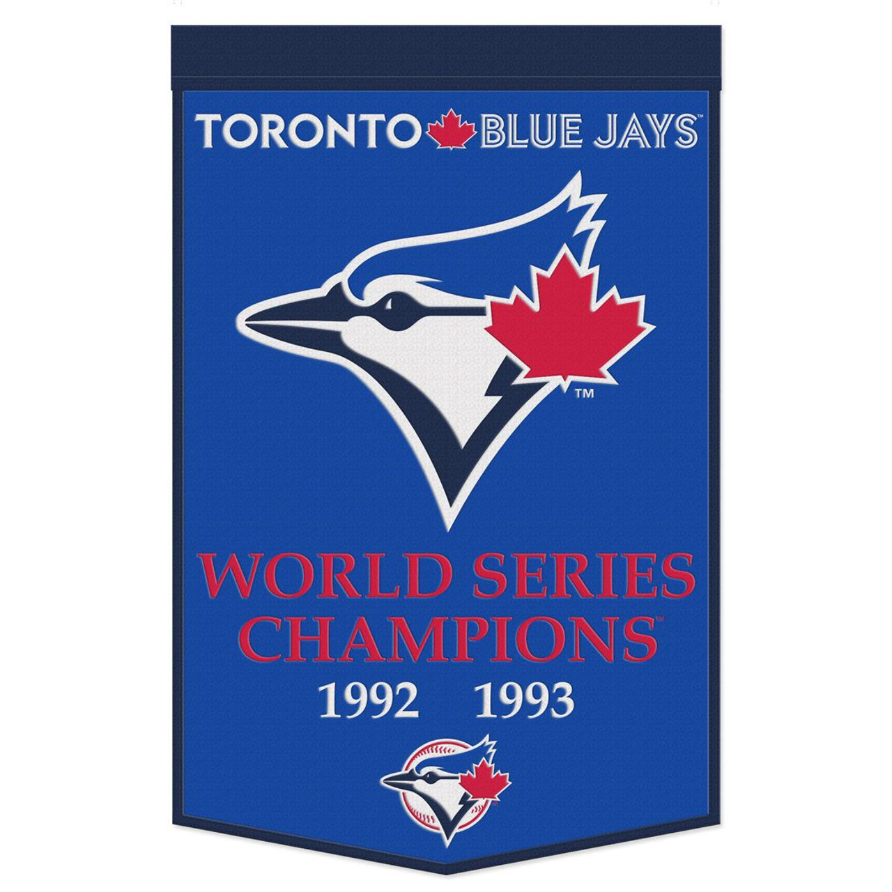Toronto Blue Jays Wool Dynasty Championship Banner 24x38"