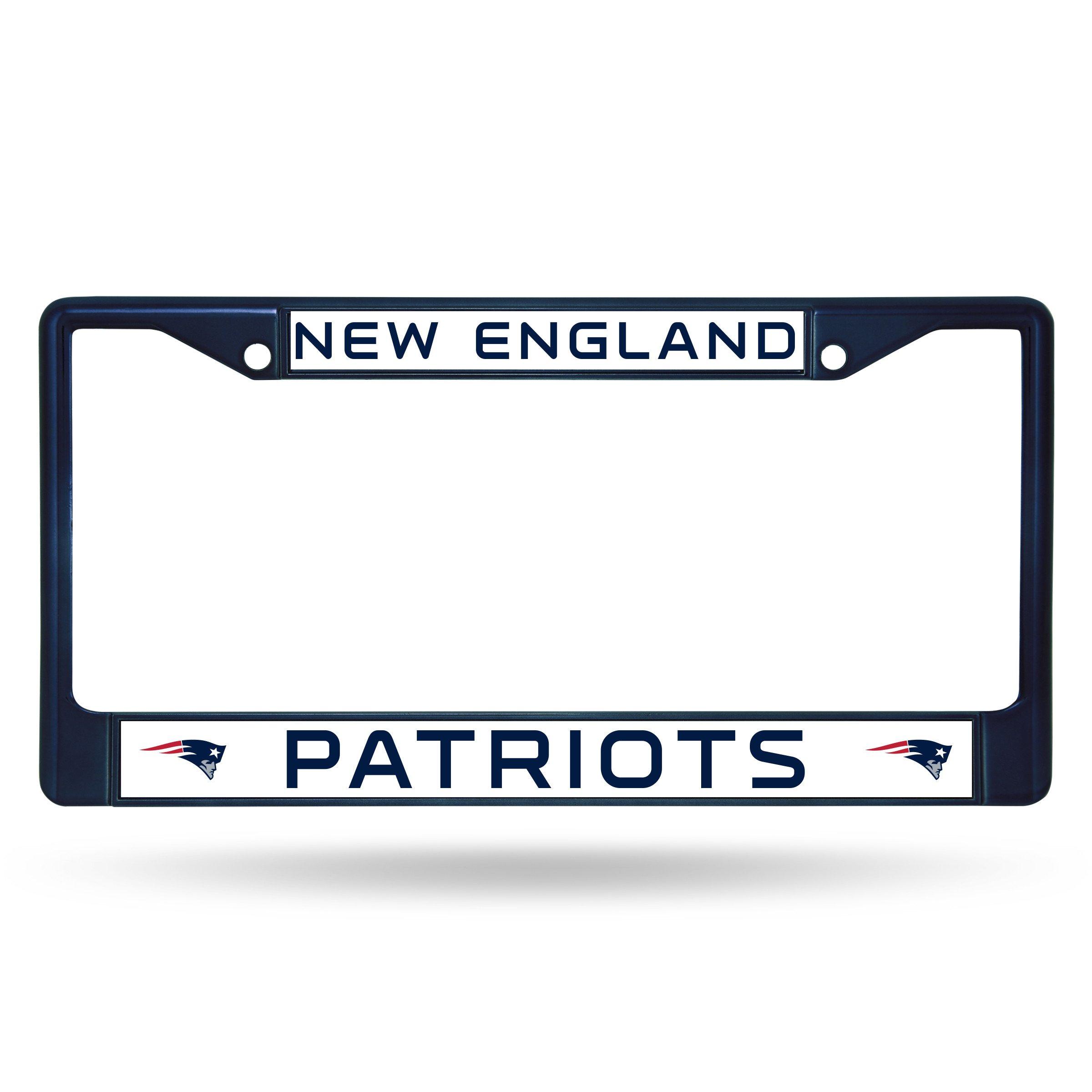 New England Patriots Navy Metal License Plate Frame