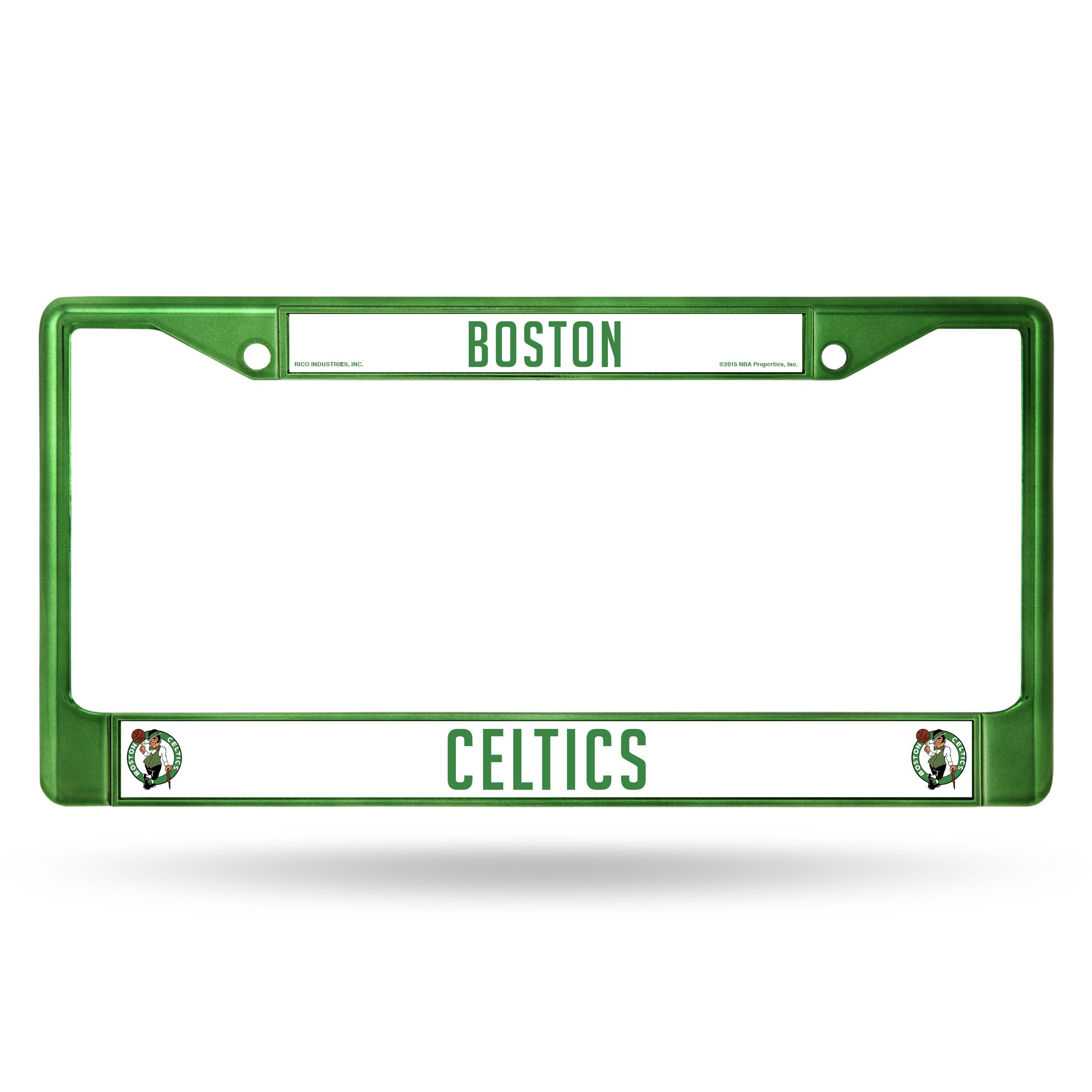 Boston Celtics Metal License Plate Frame - Green