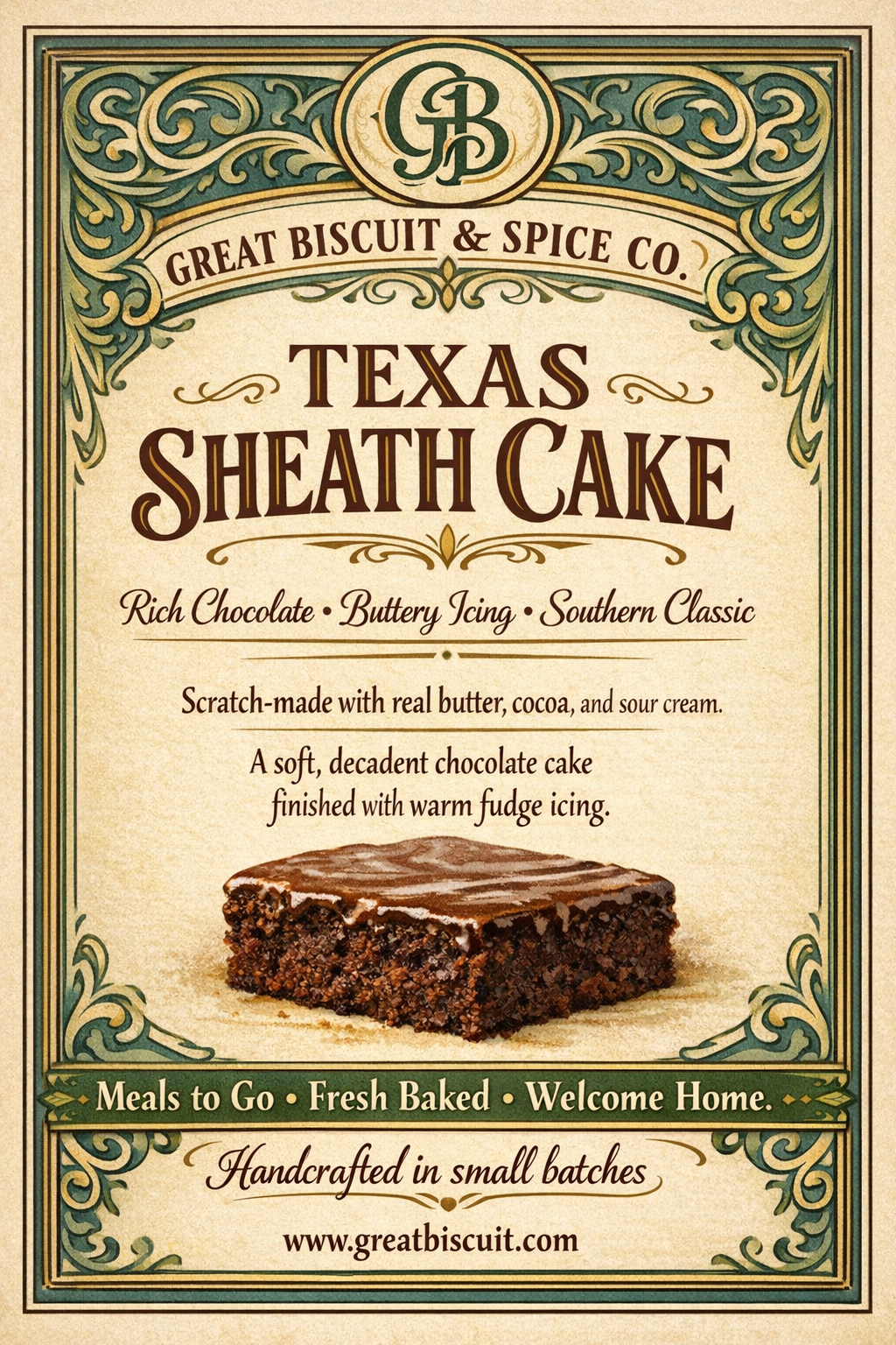 Texas Sheath Cake