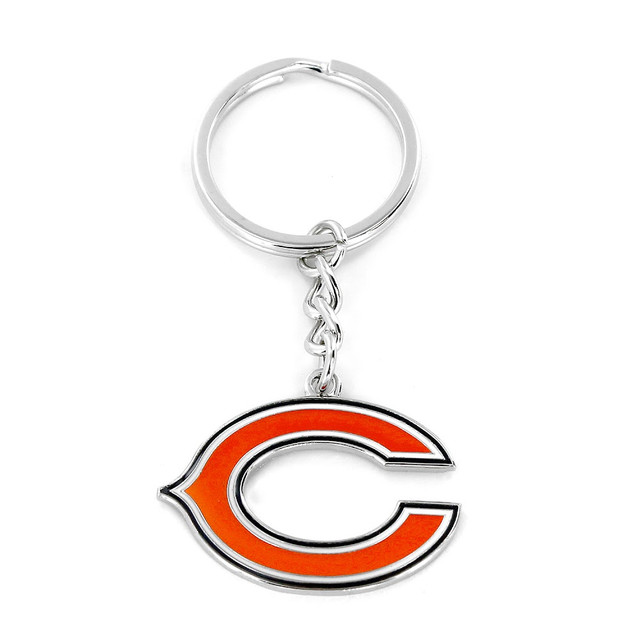 Chicago Bears Metal Keychain
